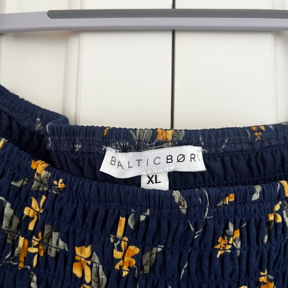 NWOT Baltic Born Marta Smocked Midi Dress - Picture 4 of 5